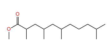 Methyl 2,4,6,10-tetramethylundecanoate